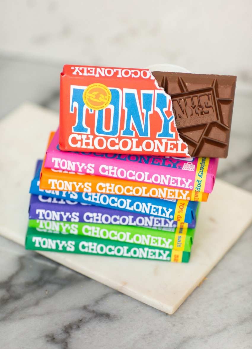 Tony's Chocolonely bars
