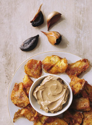 Black Garlic and Parmesan Aioli