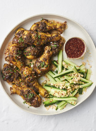 Aromatic Peppercorn Chicken with Hot and Sweet Dipping Sauce