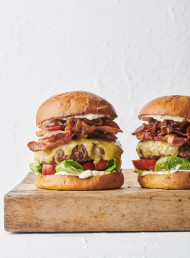 Beef and Smoked Cheddar Burger