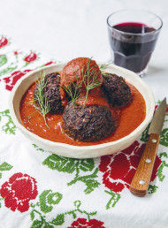 Beef Koftas in Spicy Tomato Sauce