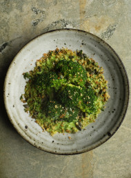 Broccoli, Pumpkin Seeds and Breadcrumbs
