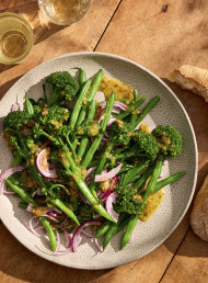 Broccolini and Green Bean Salad