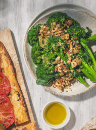 Broccolini with Roasted Hazelnut Picada