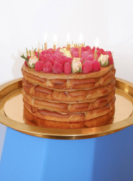 The Caker’s Almond Butter and Raspberry Cake