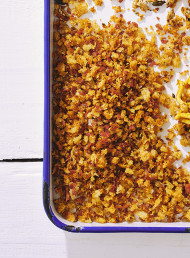 Fennel Salami and Oregano Crispy Crumbs 
