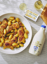 Garlic & Parsley Roasted Chicken and Potatoes 