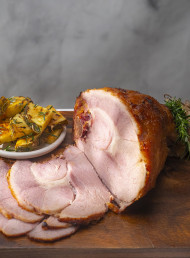 Christmas Ham with Pineapple Glaze