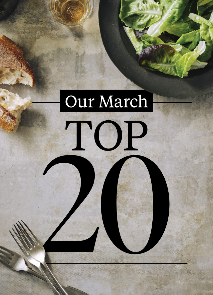 Our 20 most popular recipes of March 2026