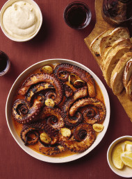Chargrilled Octopus with Lemon and Aioli