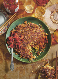 Chao Ta Bee Hoon (Crispy Rice Vermicelli Pancake)