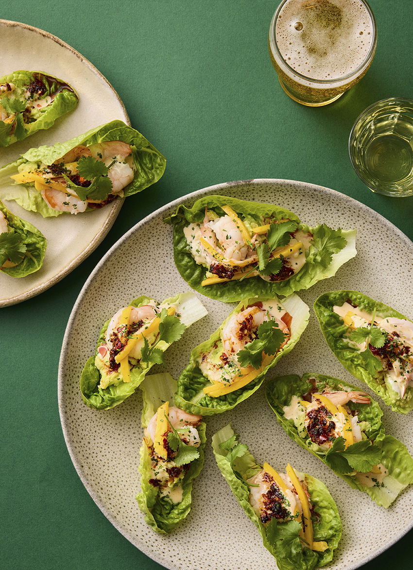 Prawn and Mango Salad Cups