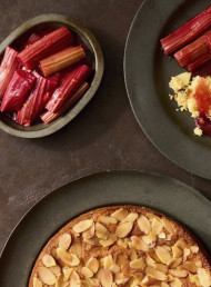 Orange and Vanilla Roasted Rhubarb 