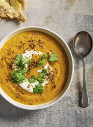 Sneaky Carrot and Cauliflower Soup