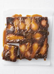 Sticky Pear and Ginger Pudding with Toffee Sauce