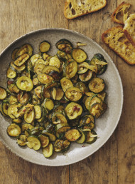 Slow-braised Zucchini with Mint