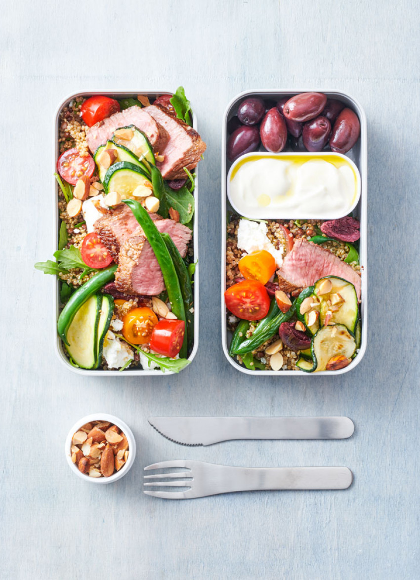 Mediterranean Lamb and Quinoa Salad