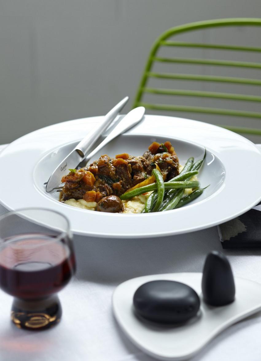Braised Lamb with Olives Agnello alle Olive