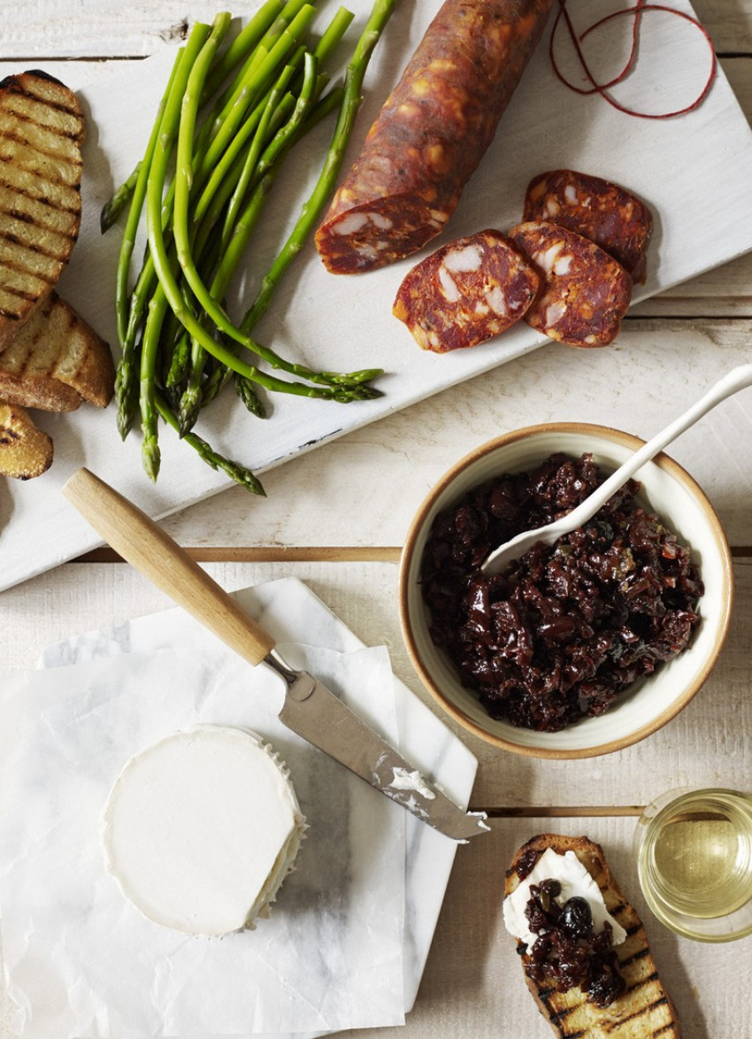 Caramelised Black Olive, Caper and Lemon Jam 