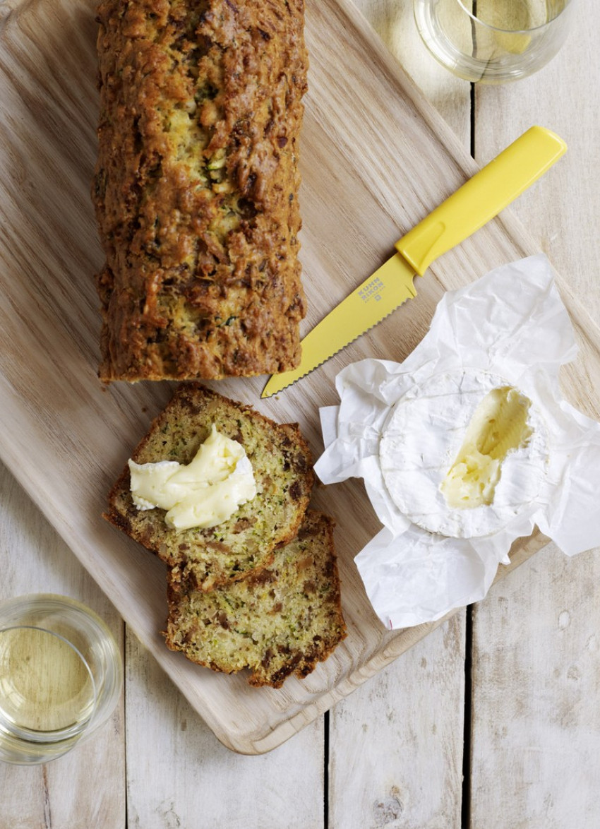  Zucchini, Fig and Almond Loaf