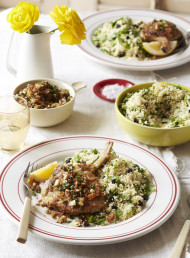 Pork Cutlets with Almond Picada
