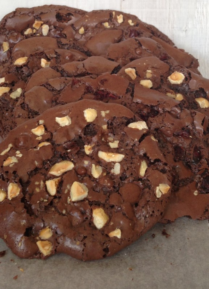 Dark Chocolate Mexican Spice Cookies
