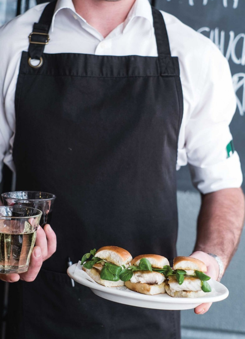 Cook the Books - Depot's Turbot Sliders