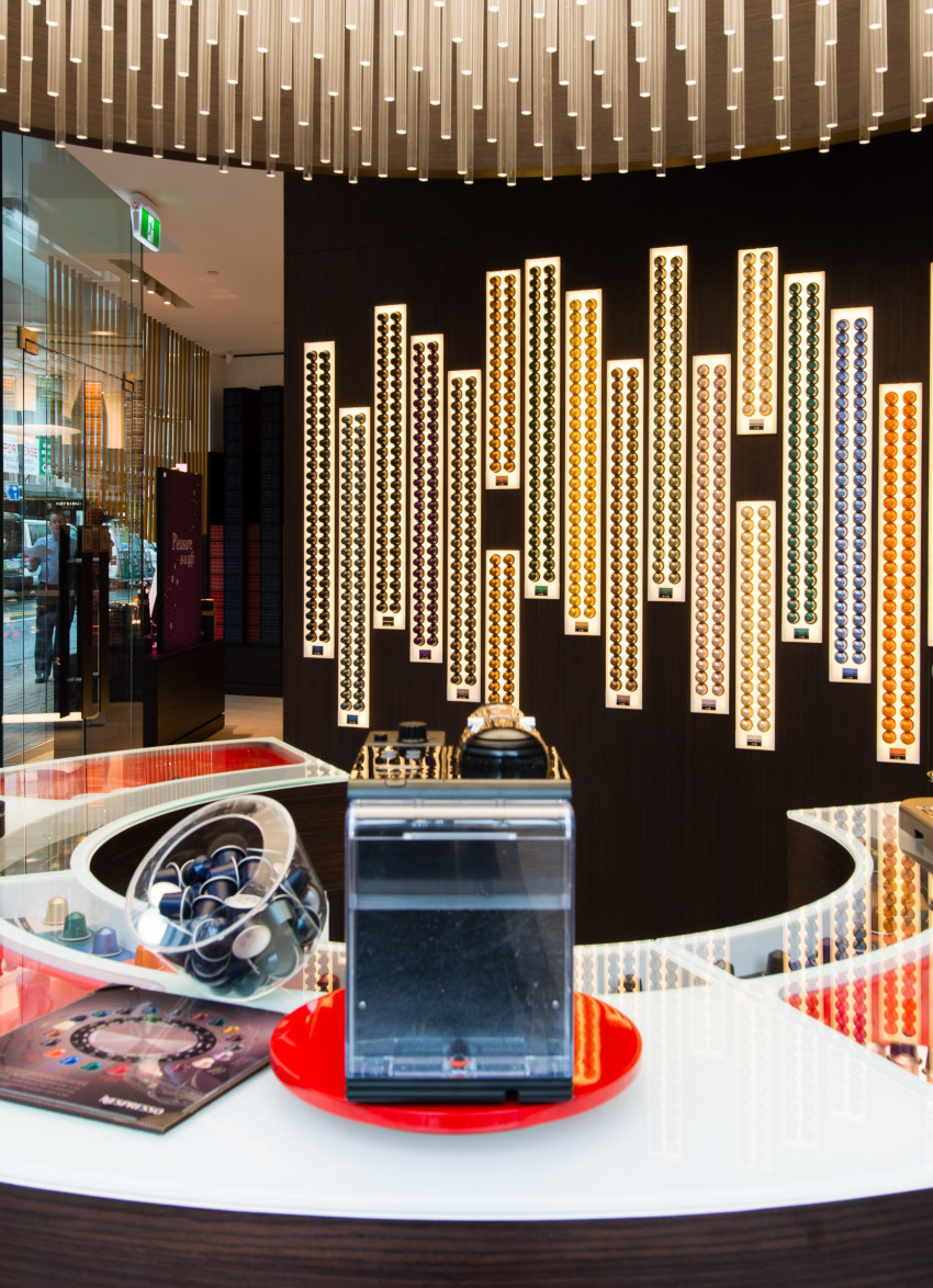 Nespresso arrives in the capital