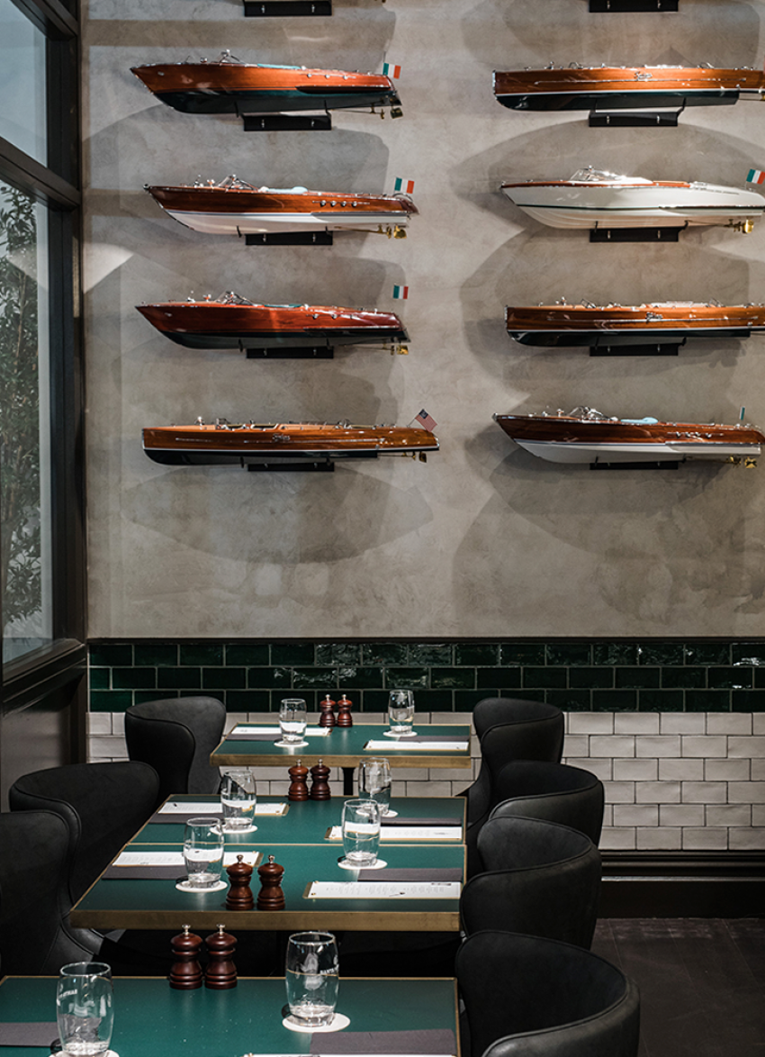Win a dining experience at L'Americano and a Coco Republic Harts Square Mirror