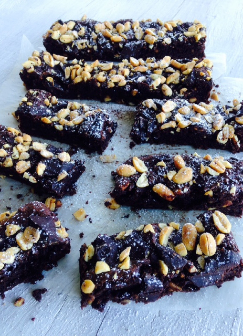 Chocolate Peanut Butter Brownie 