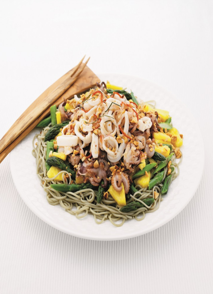 Chargrilled Calamari and Squid Salad