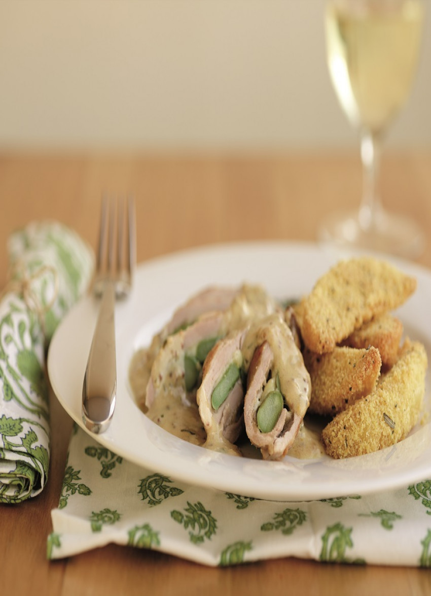 Pork Scallopine and Parmesan Potatoes