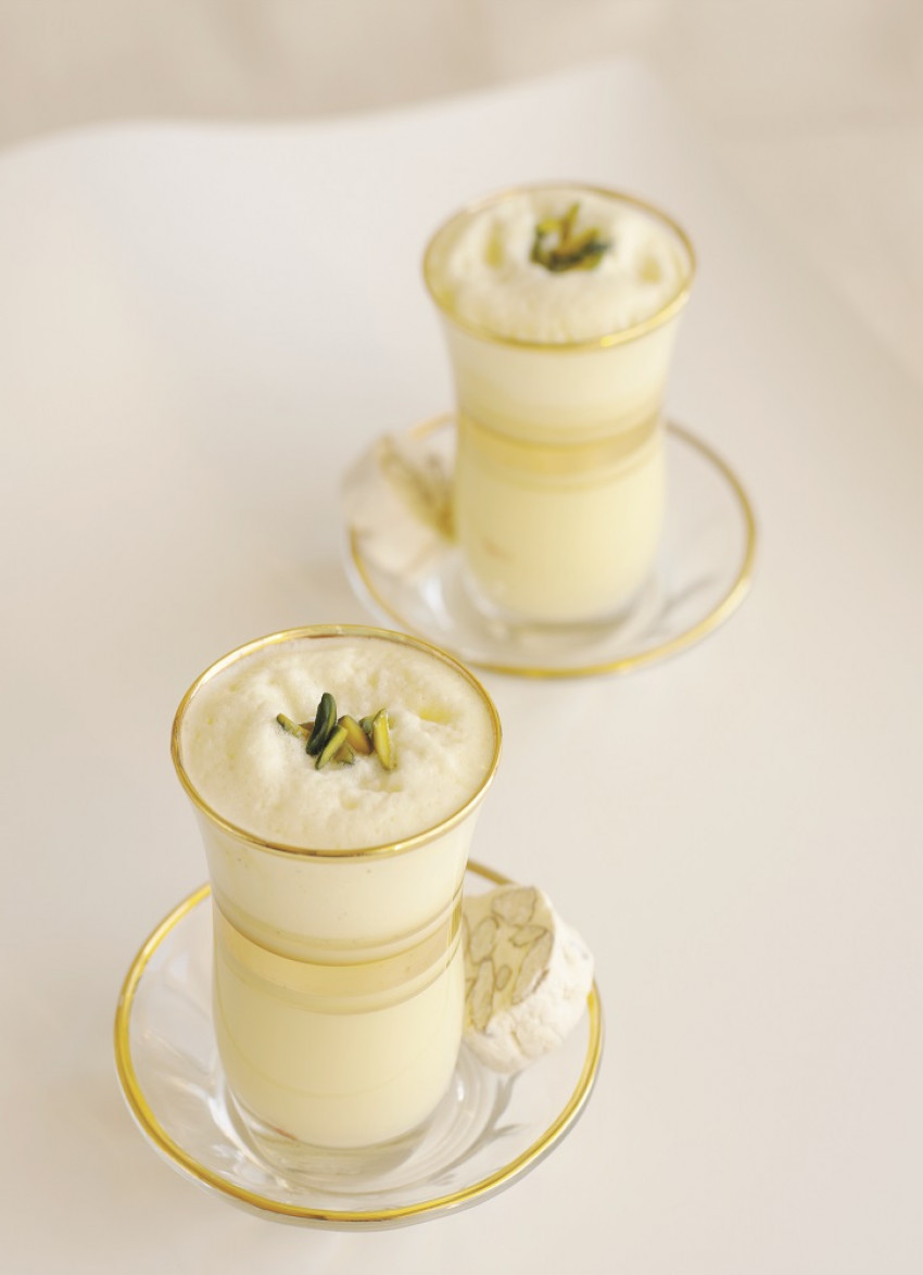 Saffron Almond Milk