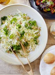 Shaved White Salad with Wasabi Vinaigrette 